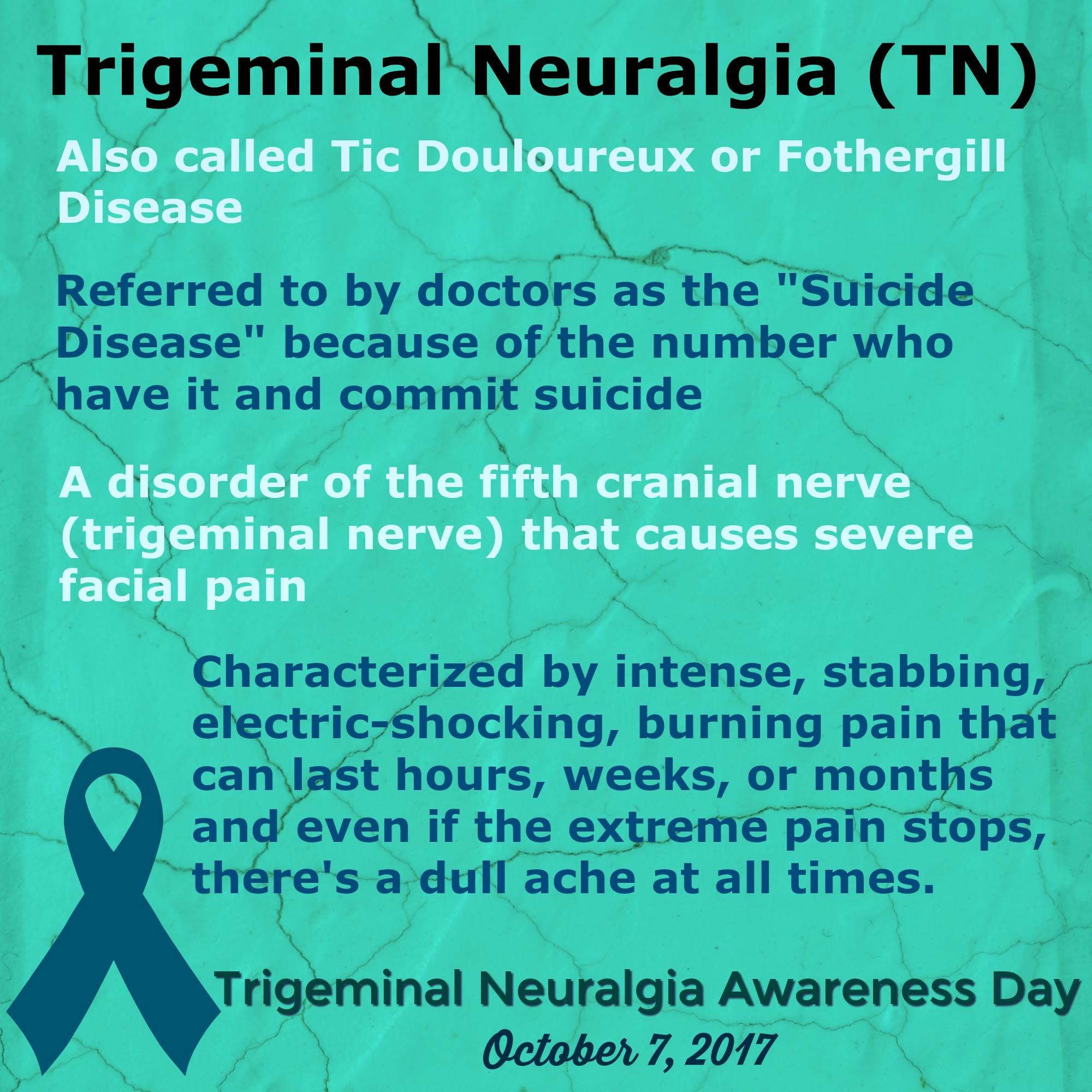 Trigeminal Neuralgia Awareness Day 1 Matthew and Ginger